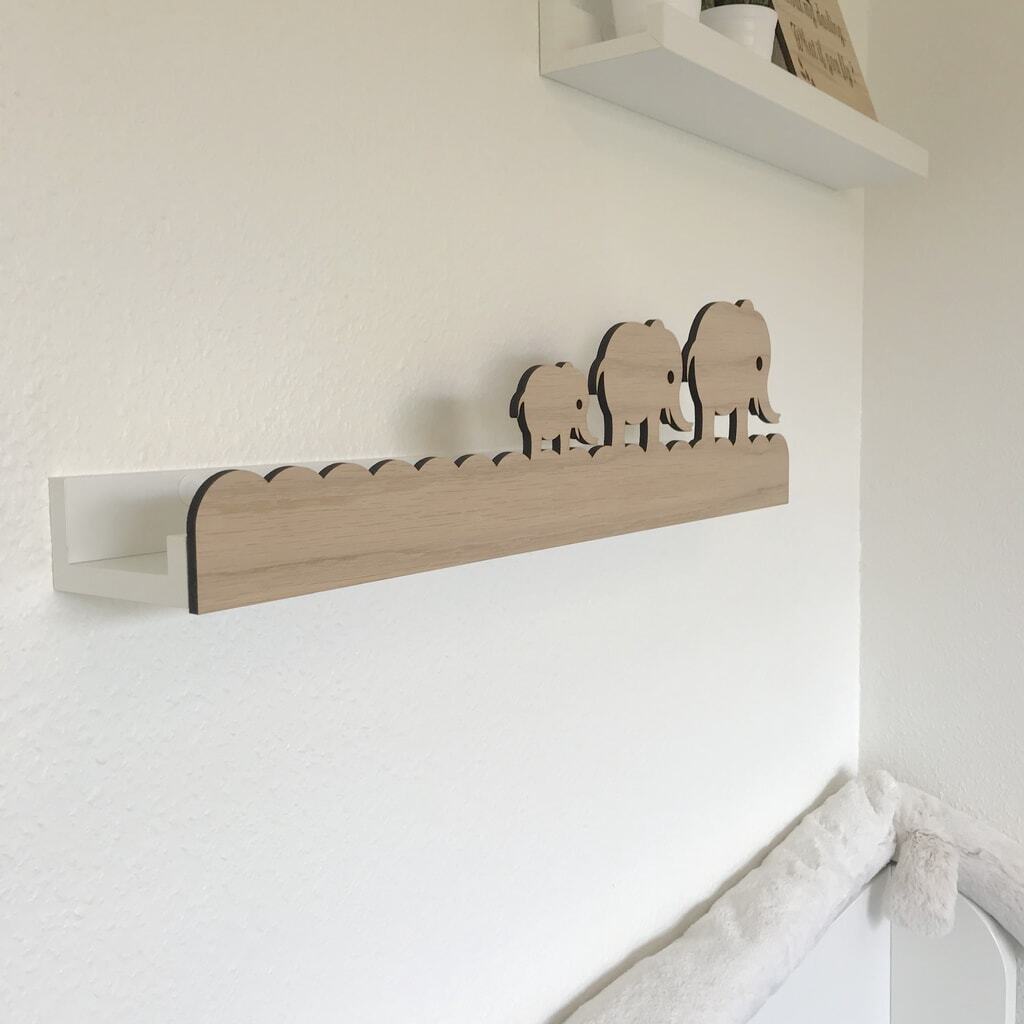 Hyldefront - Elefant familie