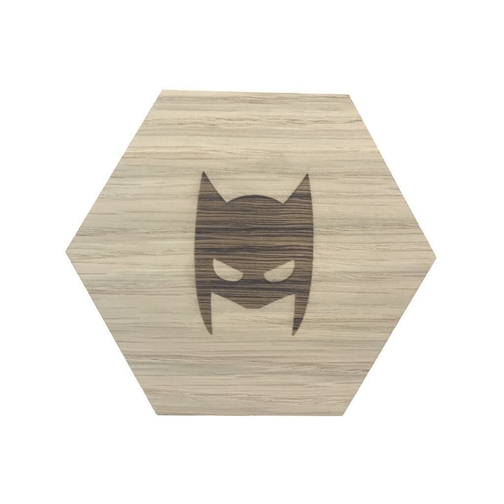 Design plade med maske