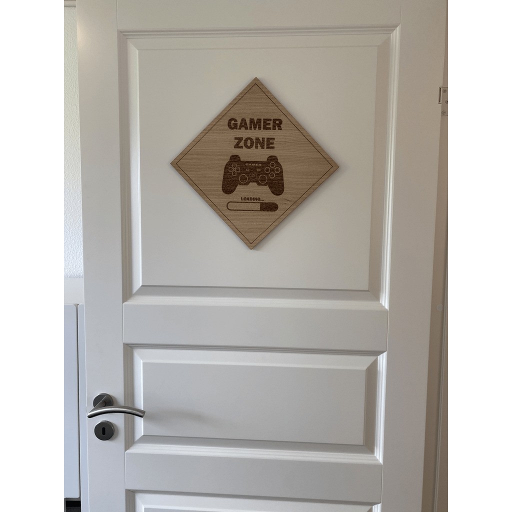 Gamer zone skilt - ps4