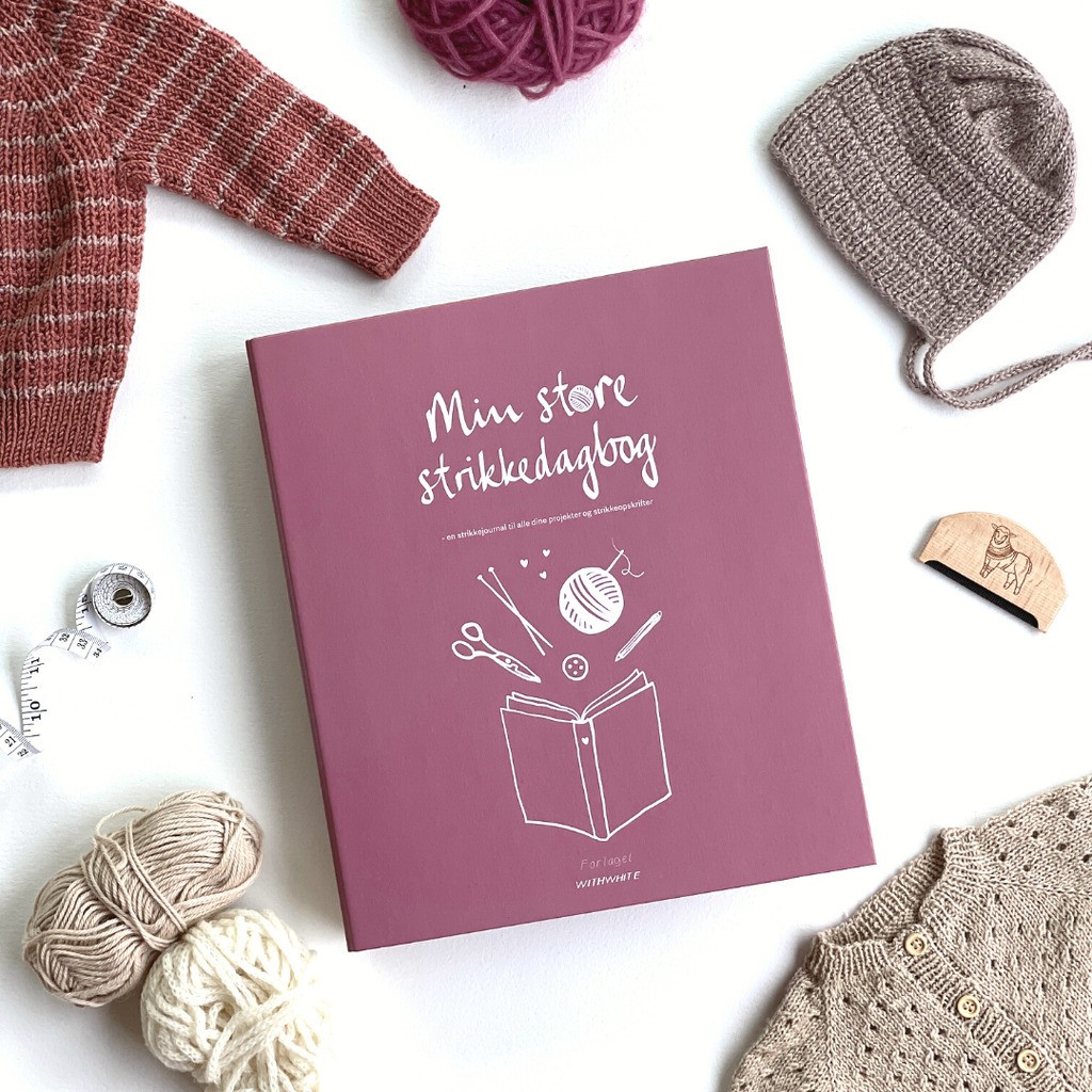 Min store strikkedagbog - ringbind