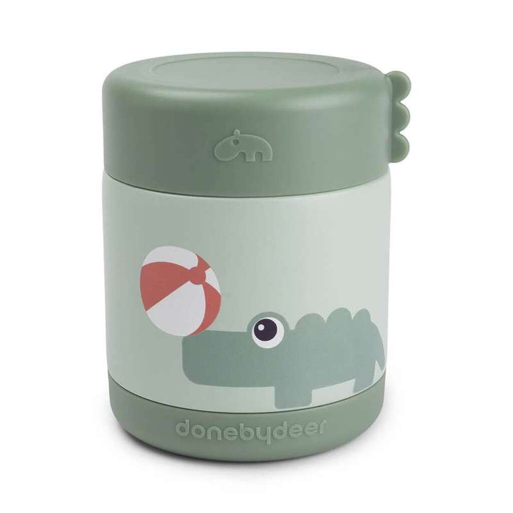 Done by Deer Termo Madbeholder - 300ml - Playground - Grøn