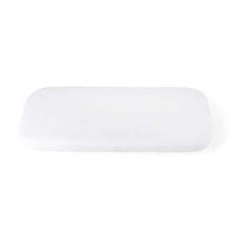 Sebra Jersey Lagen - 40x85 cm. - Vugge - Hvid