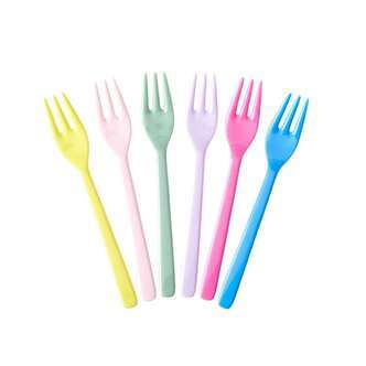 RICE Kagegafler - 6-pak - Multicolor