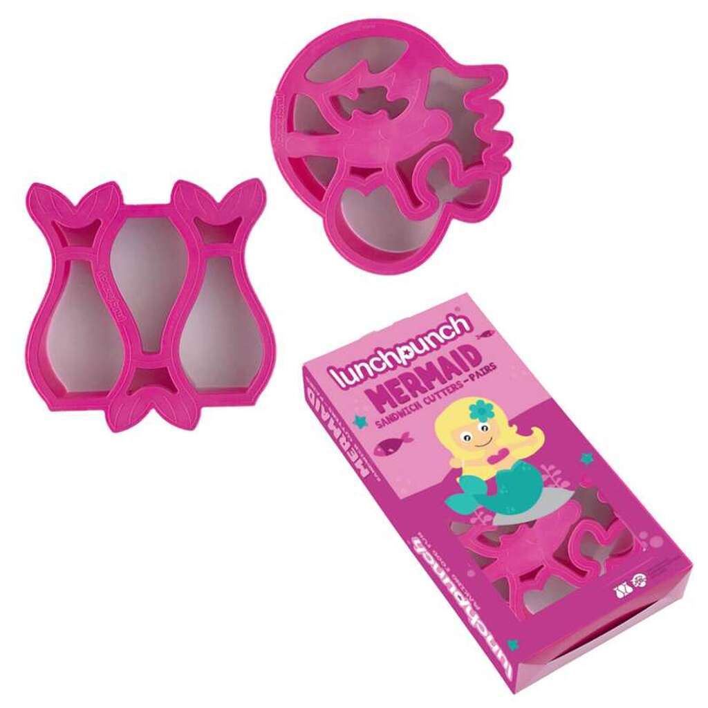 Lunch Punch Udstikkere i Sæt - Mermaid