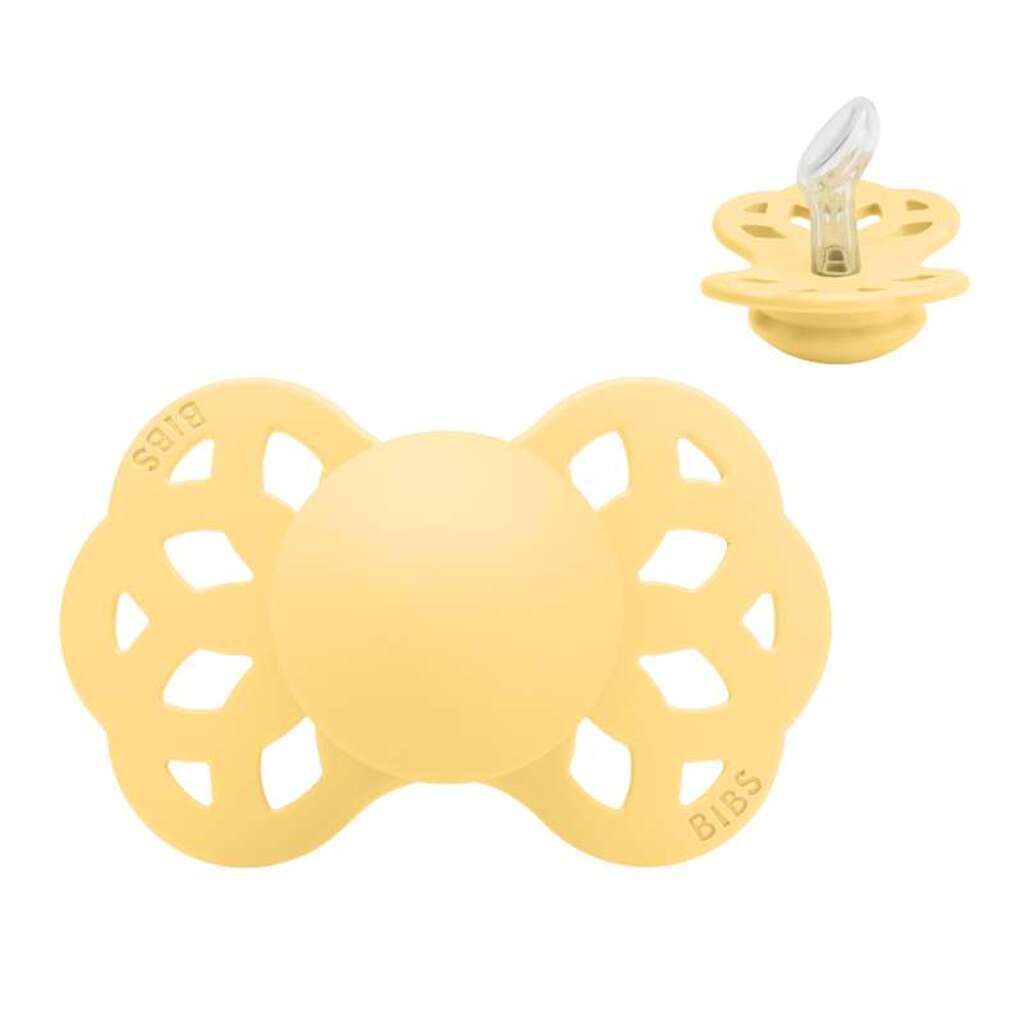 BIBS Anatomisk Infinity Sut - Str. 1 - Silikone - Pale Butter