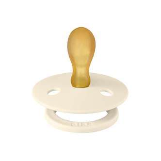 BIBS Symmetrisk Colour Sut - Str. 2 - Naturgummi - Ivory