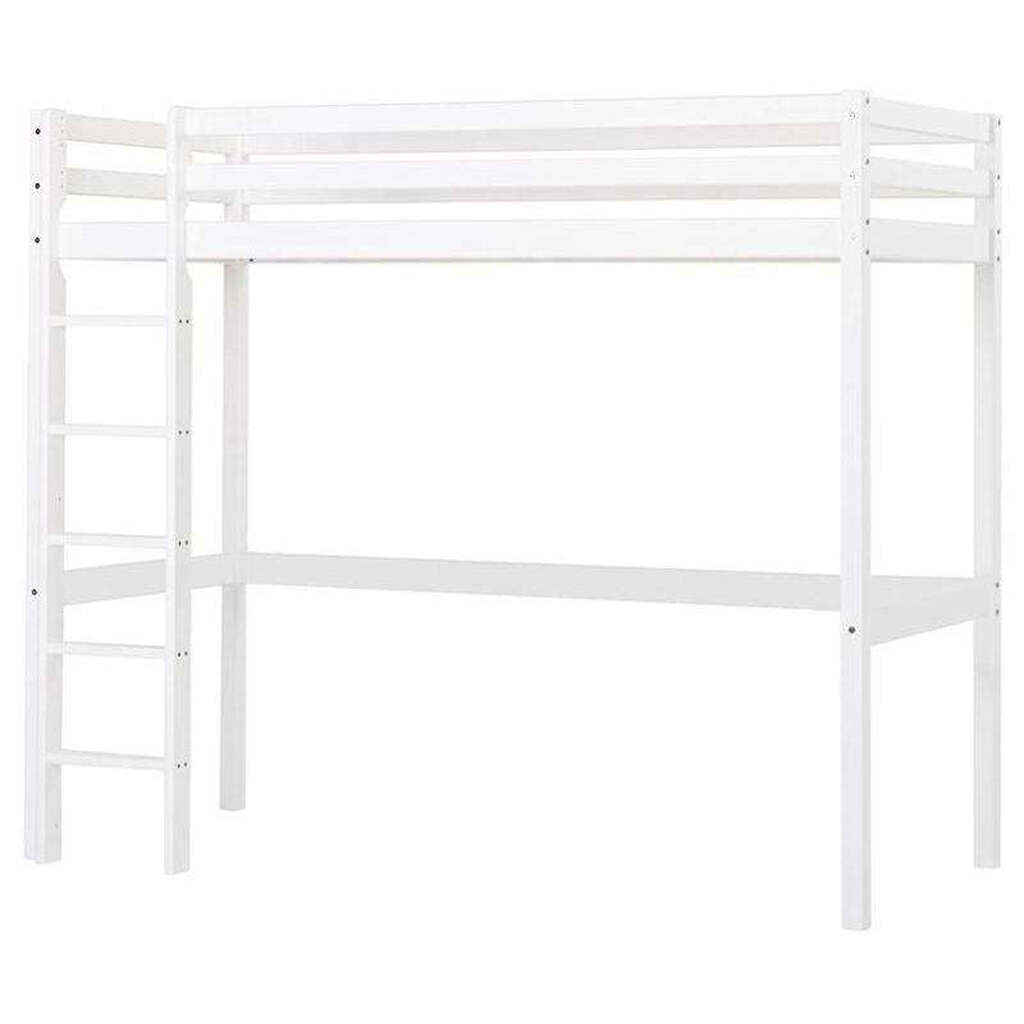 Hoppekids ECO Dream - Højseng 90x200 cm. - Hvid