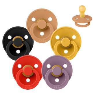BIBS Rund Colour Sut - Sampak - 5 stk. - Str. 1 - Happy Halloween