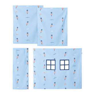 Hoppekids Forhæng til Mellemhøj Seng - TIN SOLDIER - Flere Størrelser