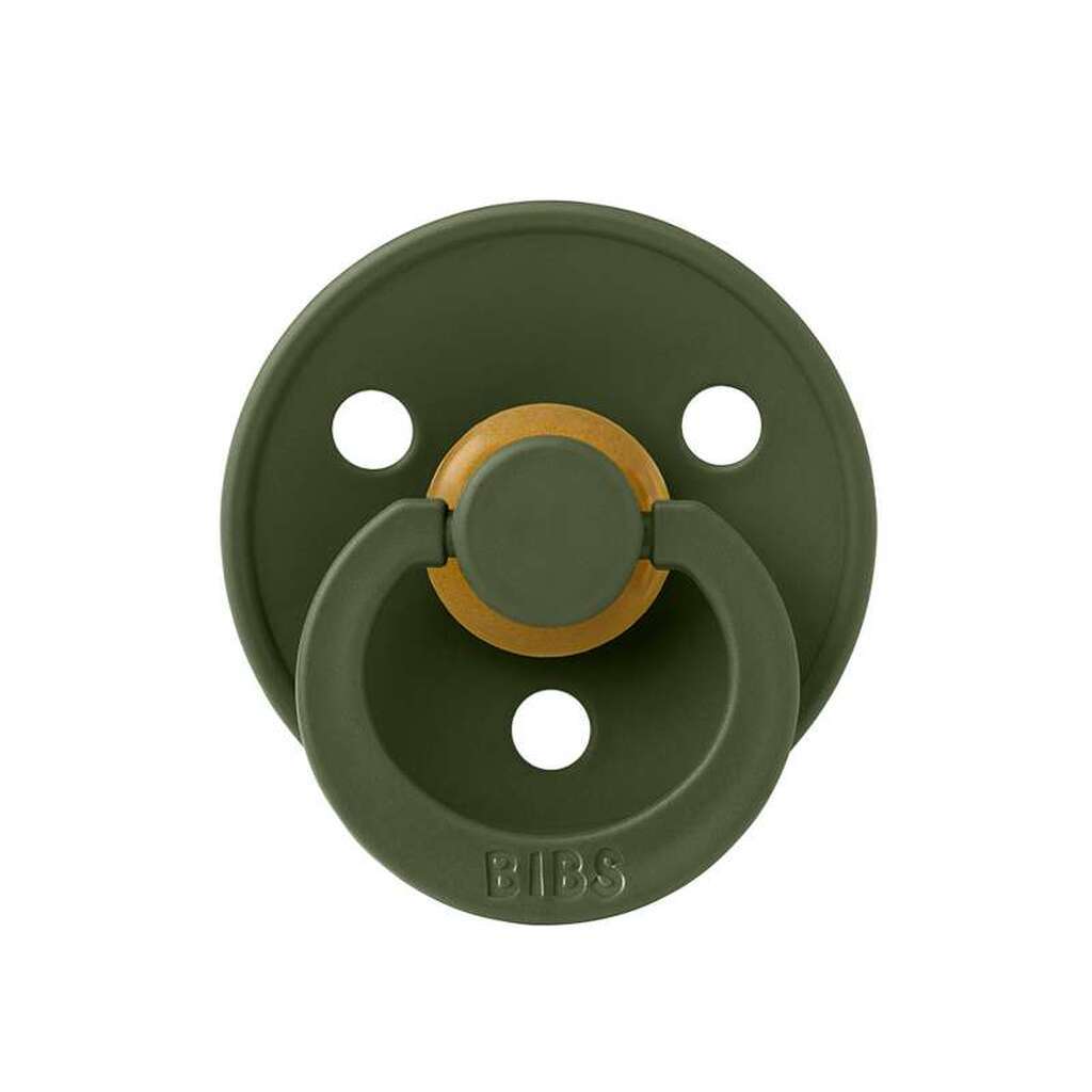 BIBS Symmetrisk Colour Sut - Str. 1 - Naturgummi - Hunter Green