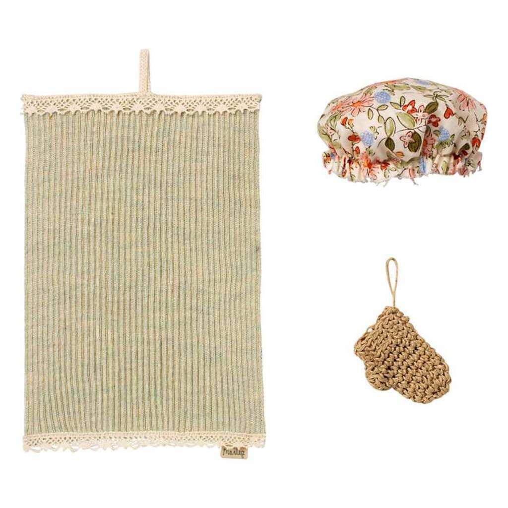 Maileg Wellness Sæt - Mus - 3 Dele