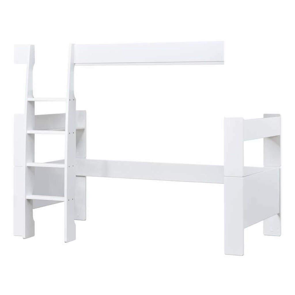 Hoppekids PURE - Højseng Modul - 90x200 cm - Hvid