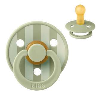 BIBS Rund Colour Sut - Str. 2 - Naturgummi - Block Studio - Sage