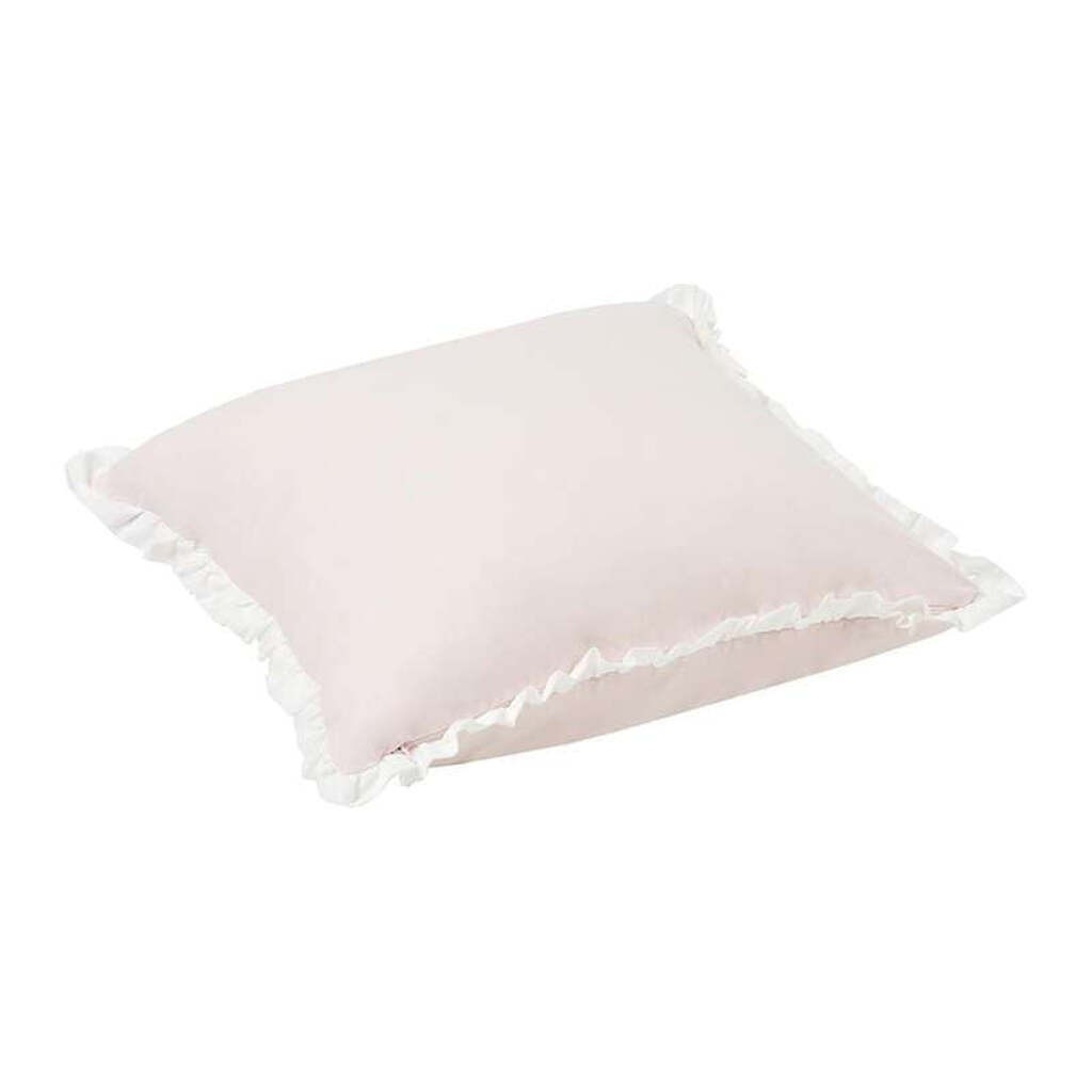 Hoppekids Pude m. Flæser - WINTER WONDERLAND - Rosa