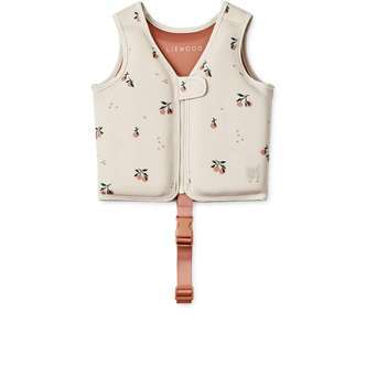 Liewood Dove Badevest - Peach/Sea Shell