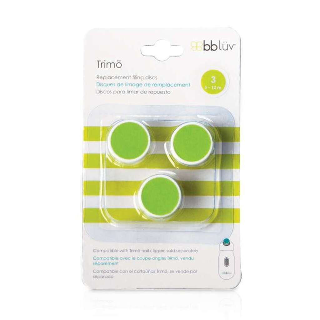 bblüv Elektrisk Neglefil - Refill - 6-12 mdr.