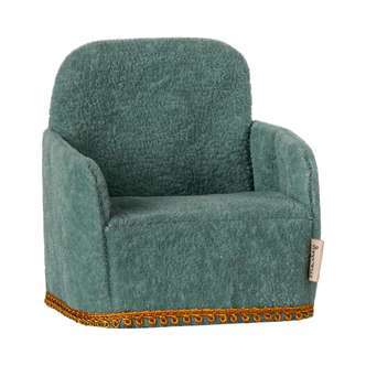 Maileg Foldbar Stol - Mus - Mint