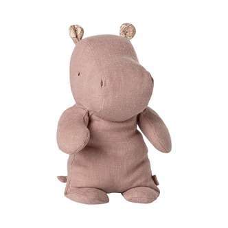 Maileg Safari Friends - Flodhest - Lille - Rosa