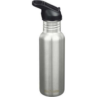 Klean Kanteen Classic Drikkedunk - Flip/Seal SportCap - 532ml - Brushed Stainless
