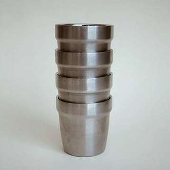 HAPS Nordic Termotumbler - 4 stk. - Steel