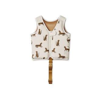 Liewood Dove Badevest - Leopard/Sandy