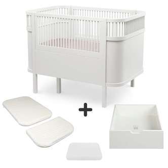 Sebra Sengen - Klassisk - m. Kid'oh Madras - Classic White - Bundle 3