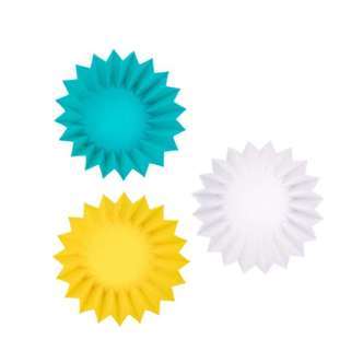 Lunch Punch Jumbo Cups - Silikoneforme til Madkassen - Yellow