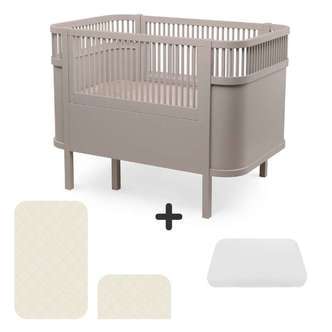 Sebra Sengen - Klassisk - Jetty Beige - Bundle 2