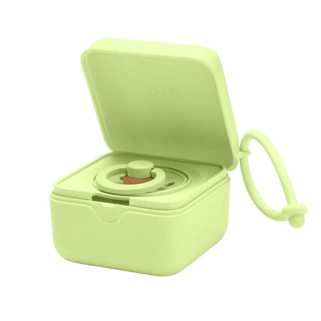 BIBS Accessories Pacifier Box - Sutteboks m. Plads til 3 Sutter - Matcha