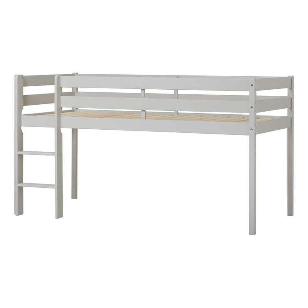 Hoppekids ECO Comfort - Halvhøj Seng - Flere Størrelser - Dove Grey