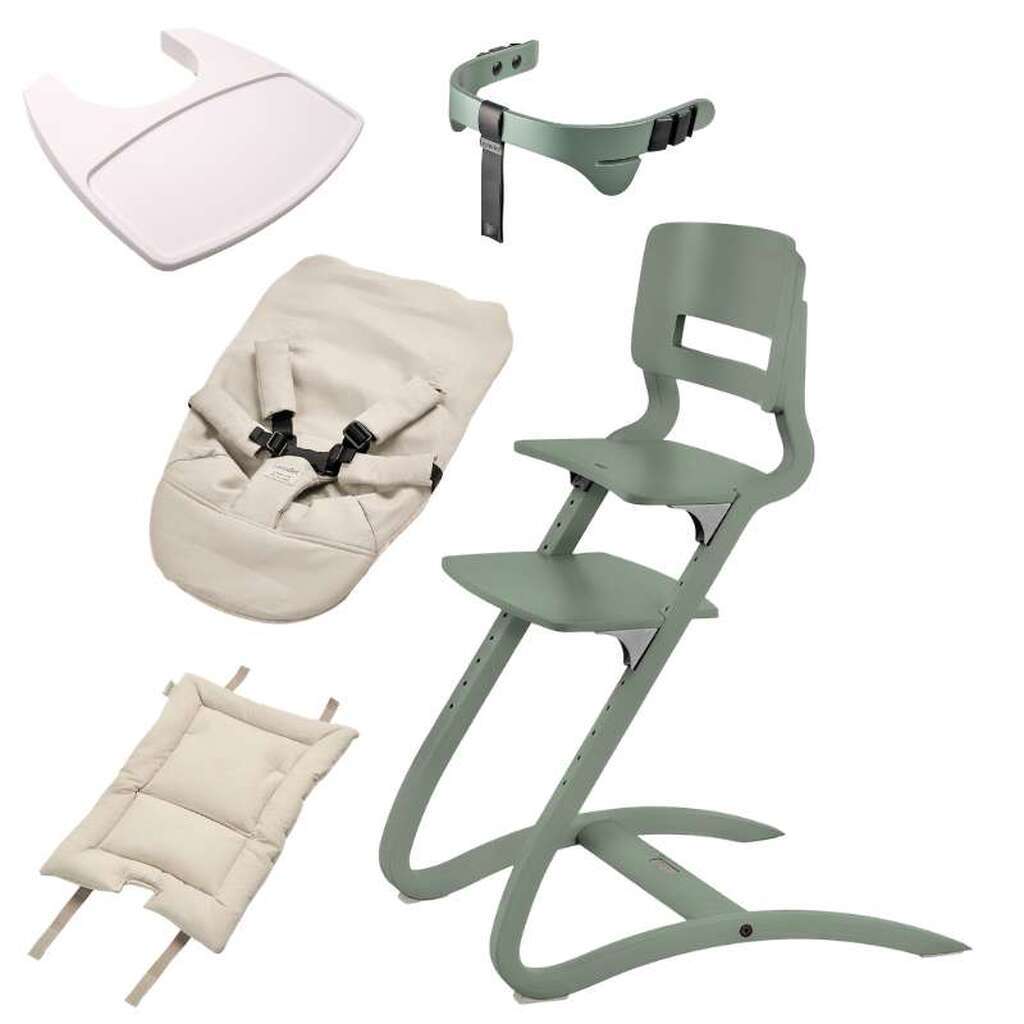 Leander Louieâ¢ Højstol - Sage Green - Bundle 1