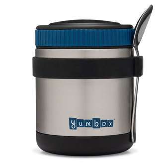 Yumbox Zuppa Termo Madbeholder m. Ske - 415ml - Twilight Black