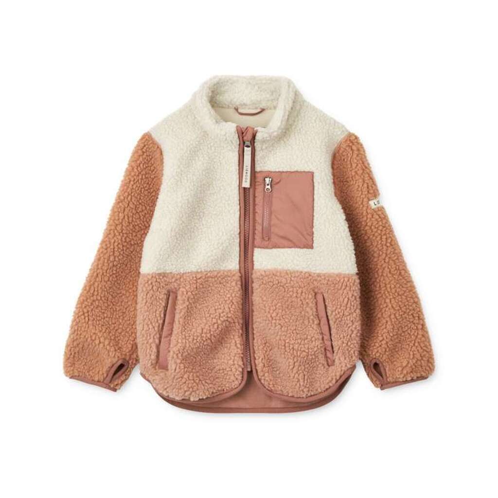 Liewood Nolan Fleecejakke - Tuscany Rose Multi Mix