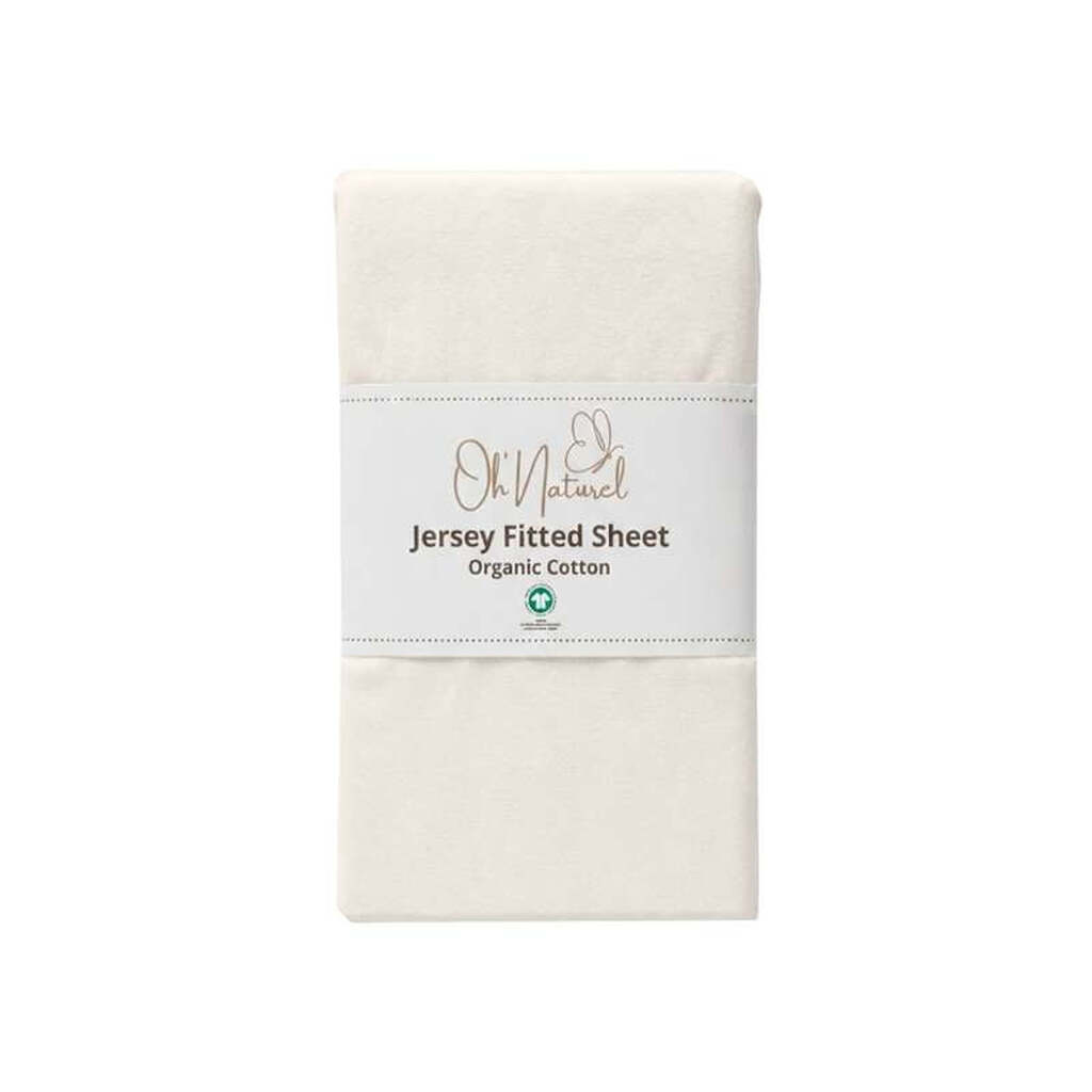 Oh'Naturel Økologisk Lagen - 70x120 cm. - Jersey/Baby