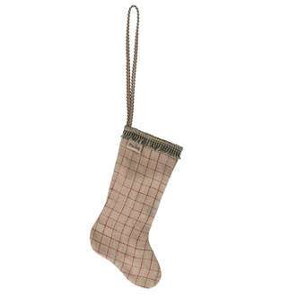 Maileg Juleornament - Stof - Strømpe - Grøn