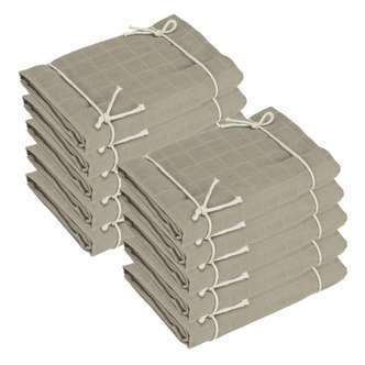 Oh'Naturel Økologiske Stofbleer - 10-pak - Lotus