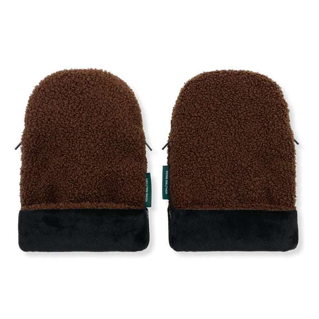 KongWalther Østerbro Handsker - Teddy/Chocolate Brown
