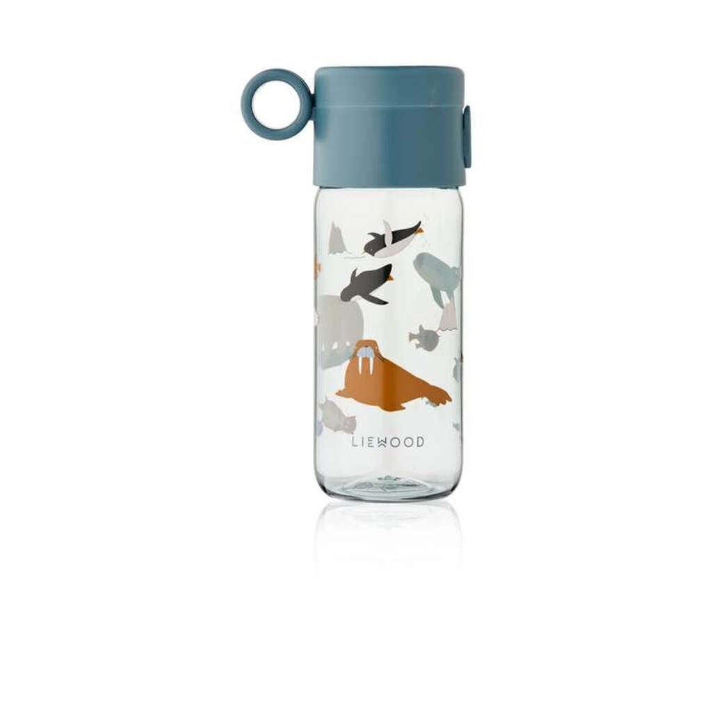 Liewood Clemence Tritan Drikkeflaske - 350ml - Arctic Sea/Ocean View