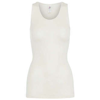 Engel Natur Undertrøje til Kvinder - Uld/Silke - Natur