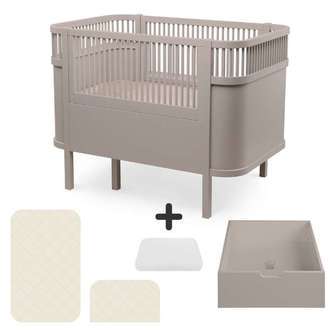 Sebra Sengen - Klassisk - Jetty Beige - Bundle 4