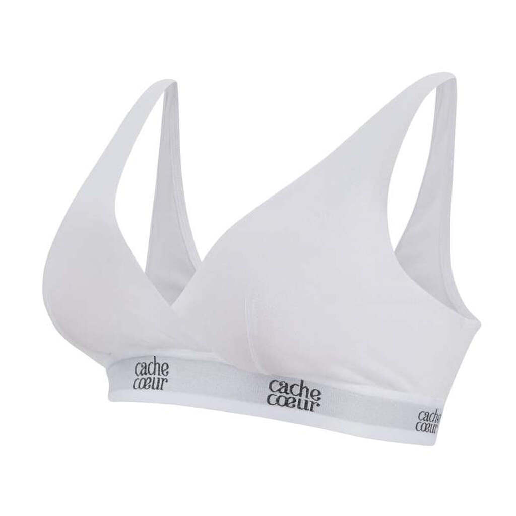 Cache Coeur Life - Maternity and breastfeeding bra-White