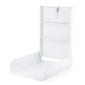 Sebra Væghængt Puslebord - Classic White