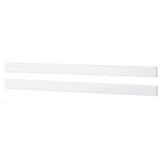 Hoppekids ECO Luxury - Gennemgående Sengehest - Flere Størrelser - Hvid