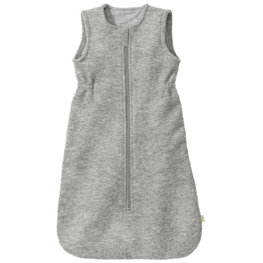 Disana Strikket Sovepose - Ærmeløs - Kogt Uld - Grey