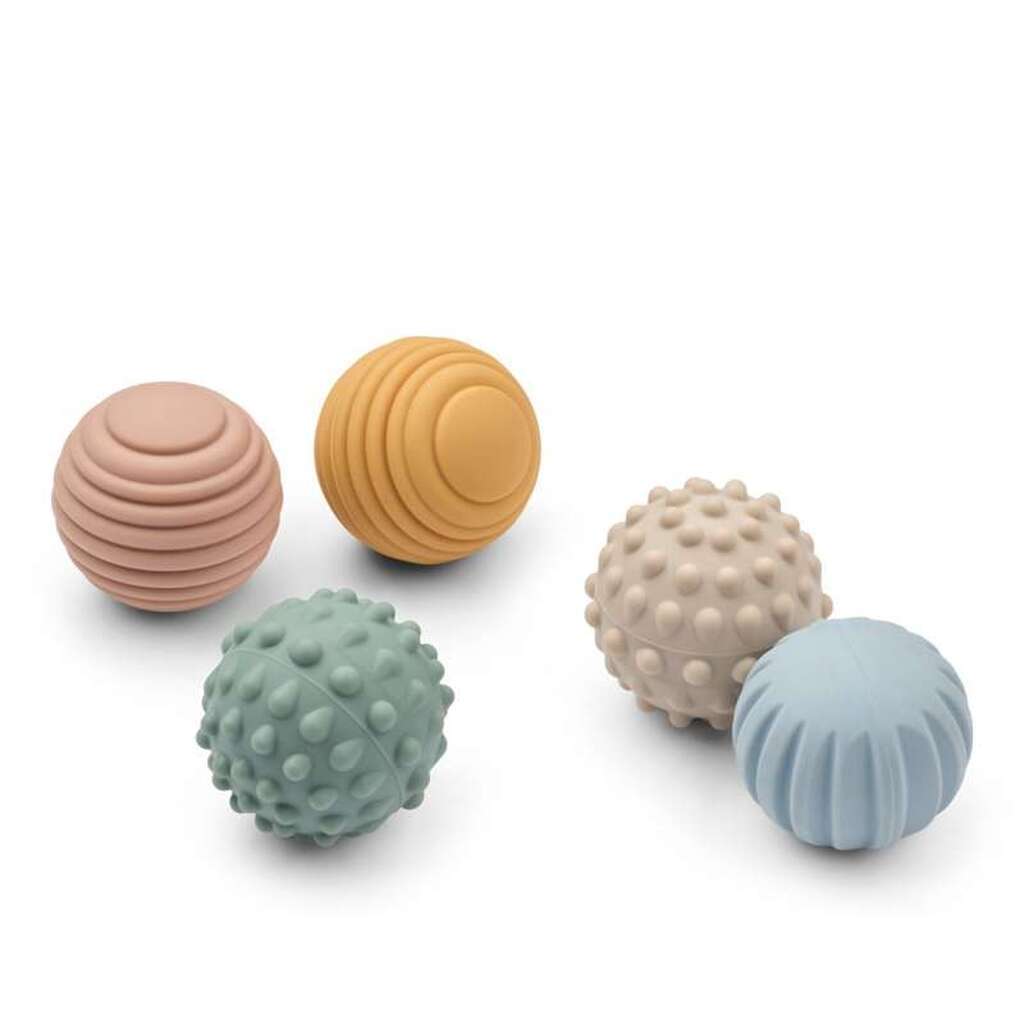 Liewood Dorian Baby Sensory Balls - Beach Blue Multi Mix