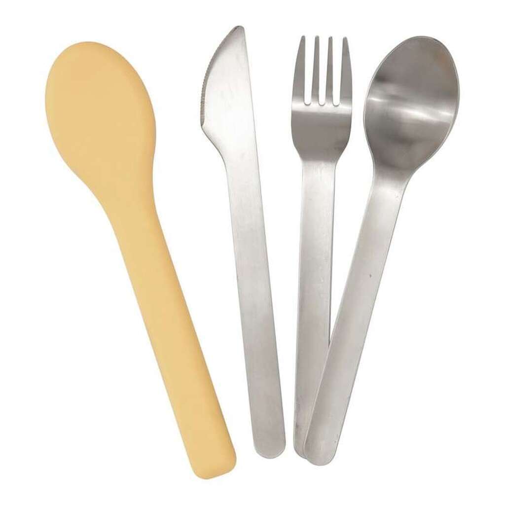 HAPS Nordic Picnic Bestiksæt m. Etui - Sun Light