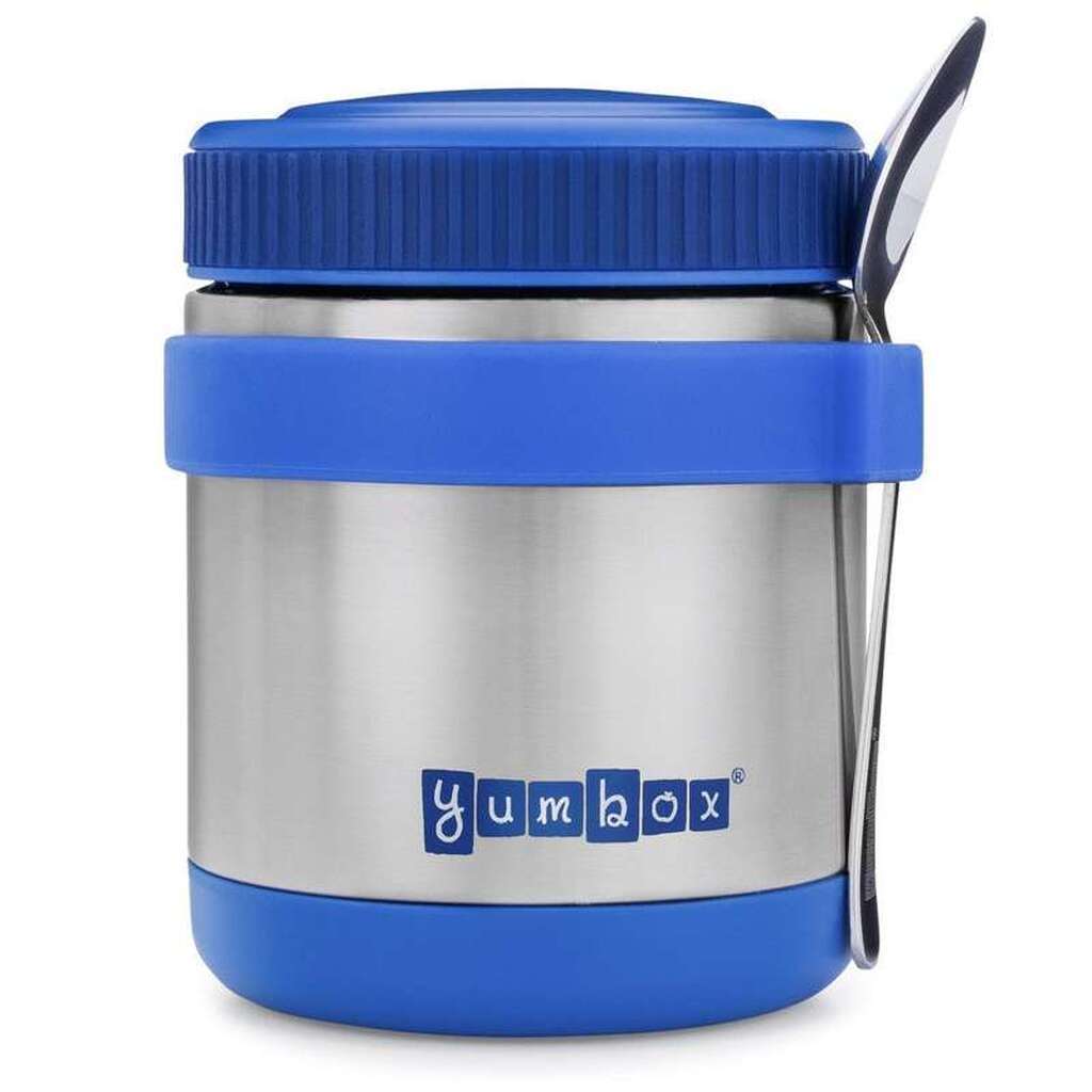 Yumbox Zuppa Termo Madbeholder m. Ske - 415ml - Neptune Blue