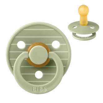 BIBS Rund Colour Sut - Str. 2 - Naturgummi - Pin Studio - Sage