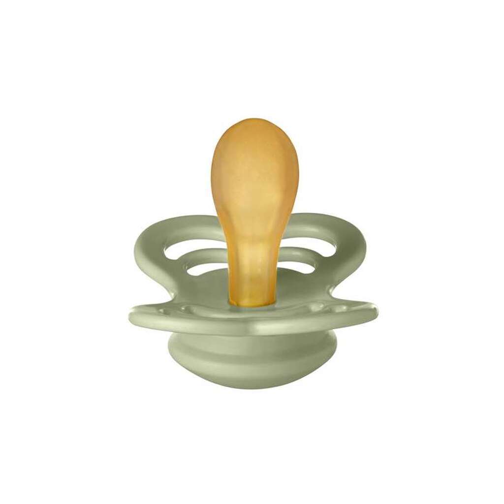 BIBS Symmetrisk Supreme Sut - Str. 2 - Naturgummi - Sage