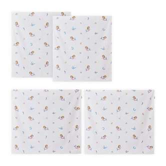 Hoppekids Forhæng til Mellemhøj Seng - MERMAID - Flere Størrelser